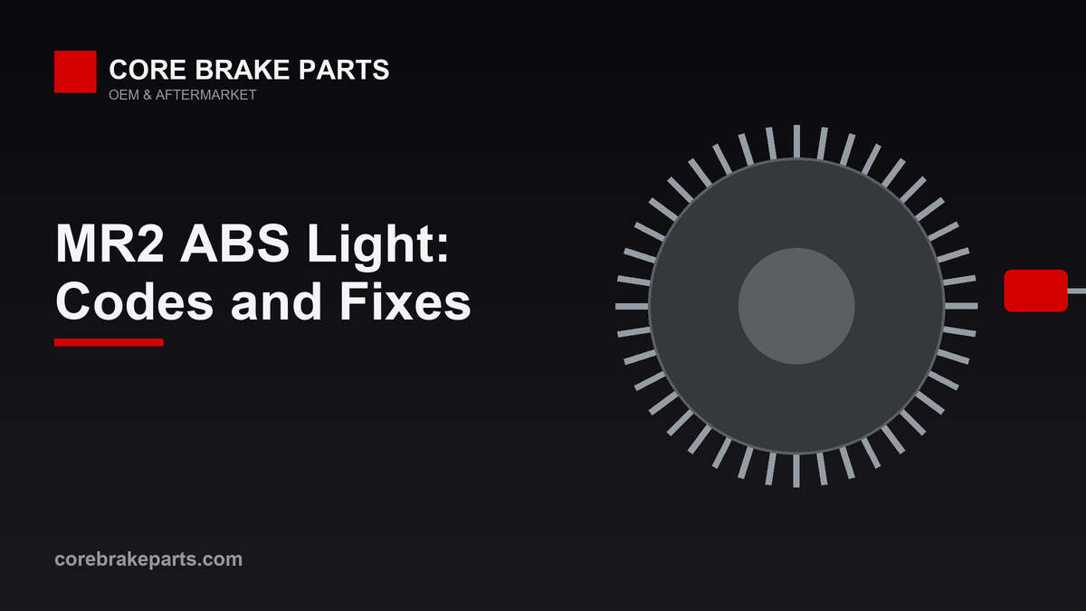 1991-1995 Toyota MR2 ABS warning light causes and fixes