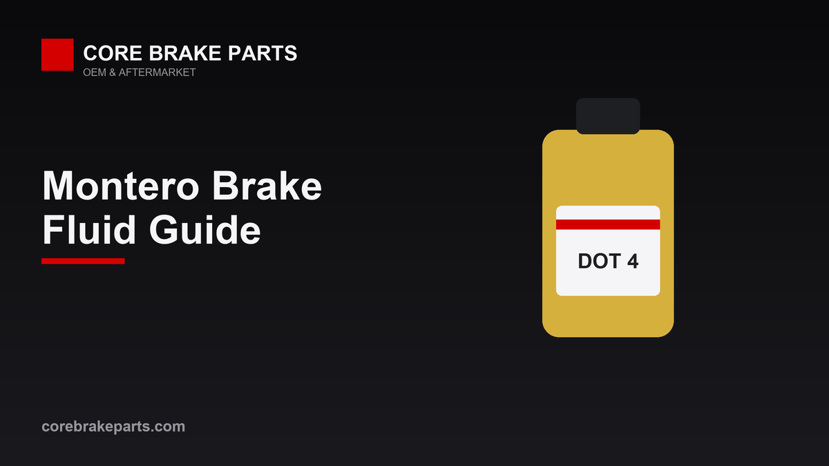 Brake fluid guide for the 1997-2001 Mitsubishi Montero