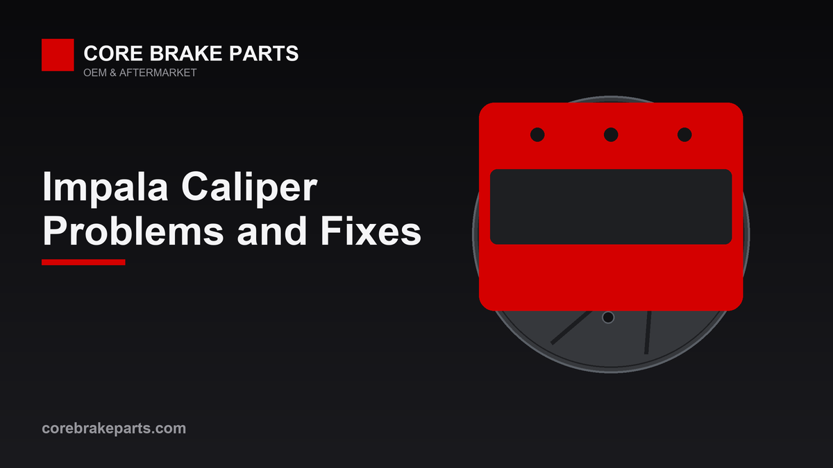 Brake caliper for a 2004-2008 Chevrolet Impala