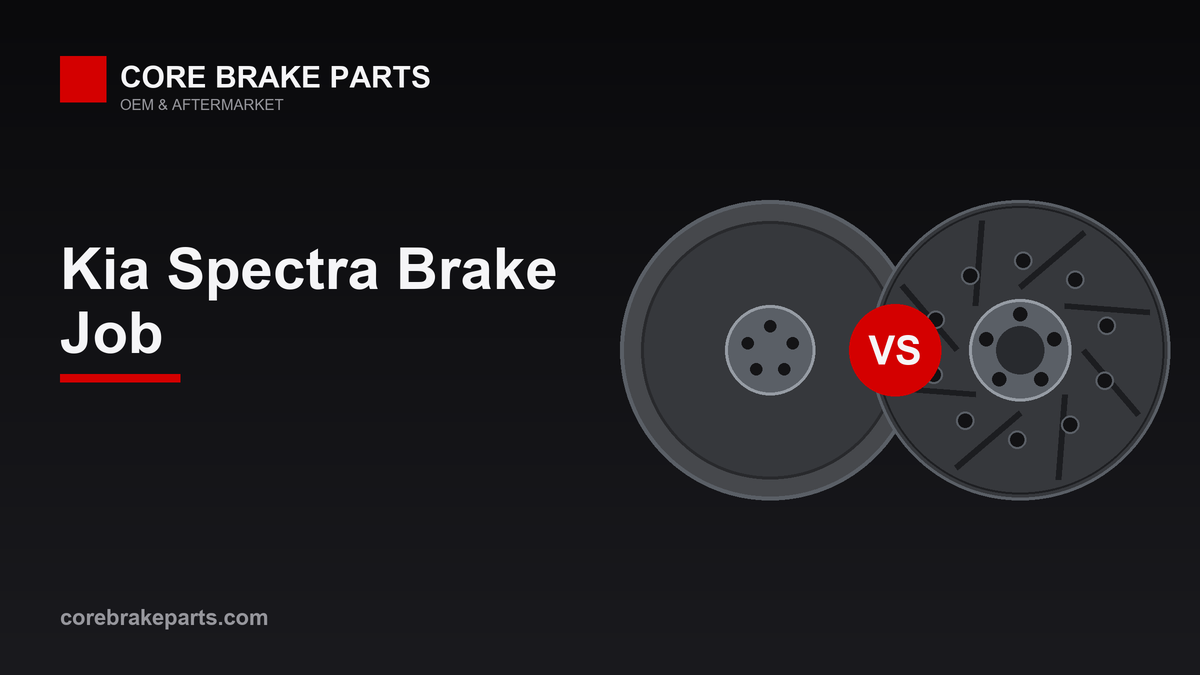 Drum versus disc rear brakes on the 2004-2009 Kia Spectra