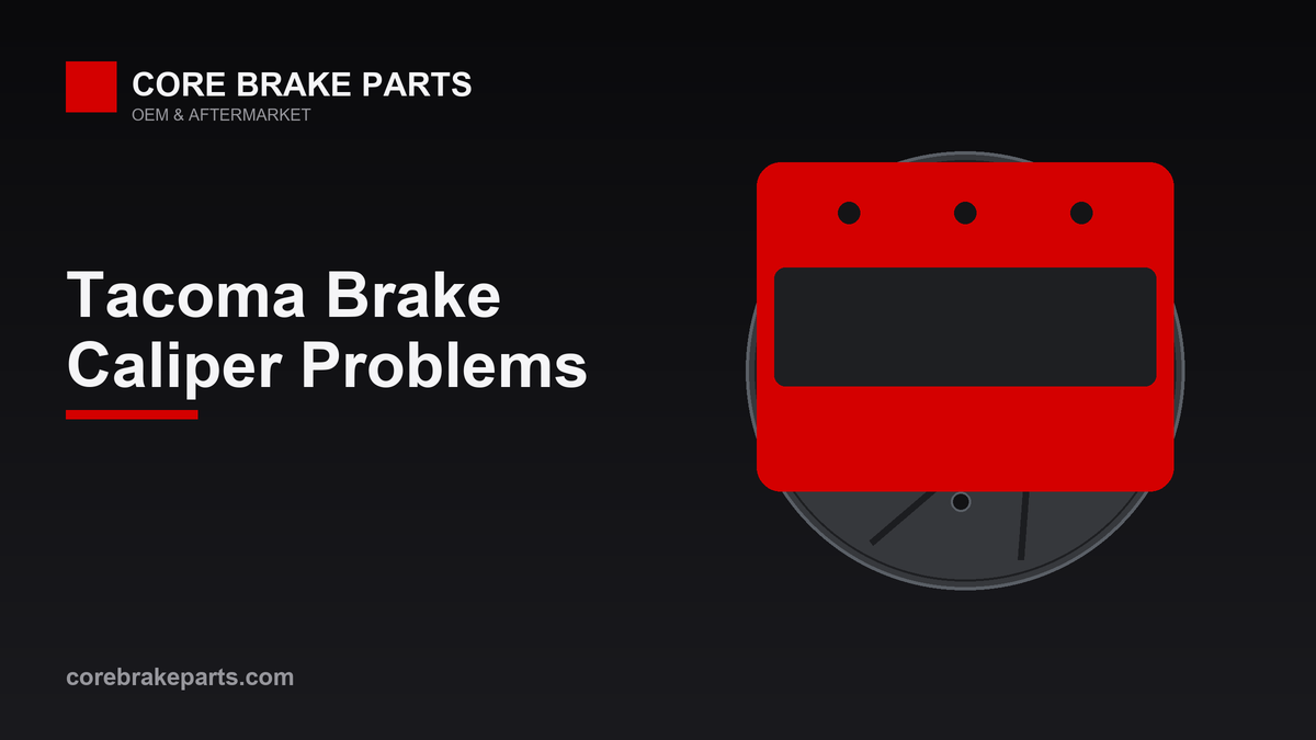 Front brake caliper for a 2005-2015 Toyota Tacoma