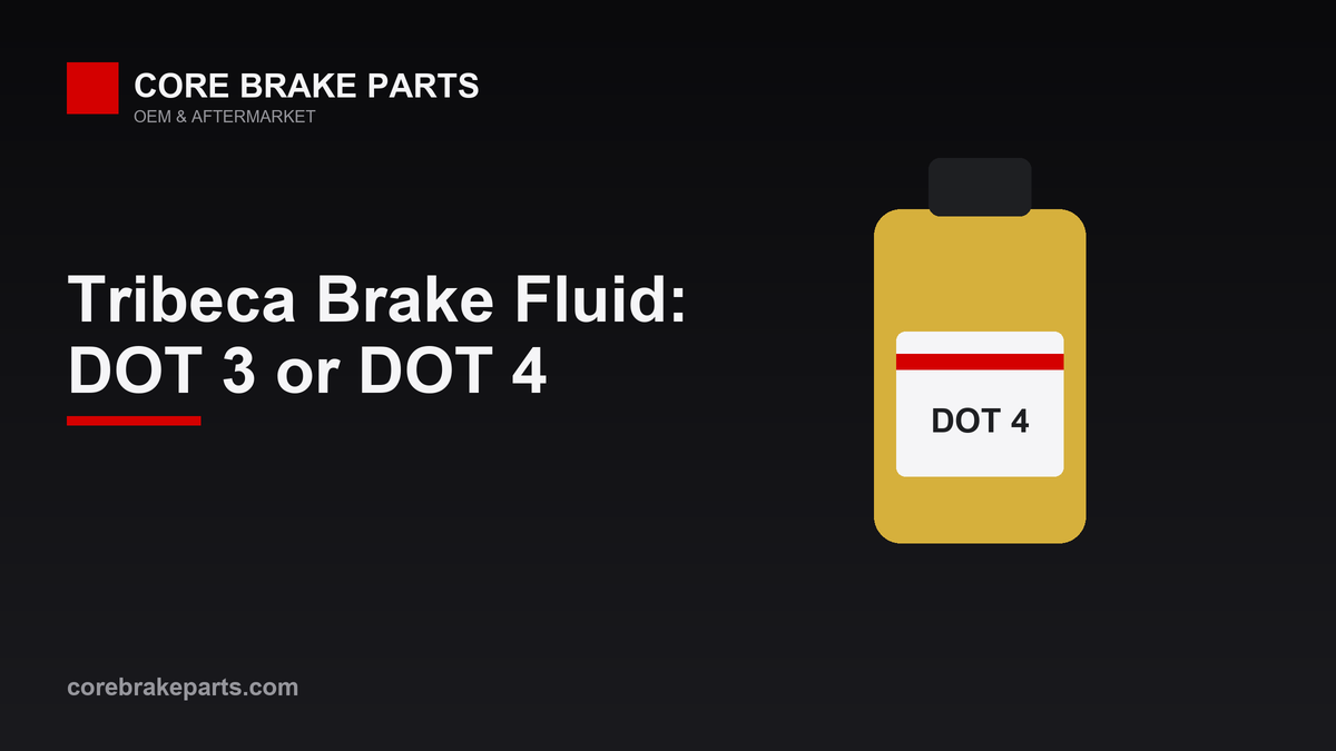 Brake fluid guide graphic for the 2006-2007 Subaru B9 Tribeca