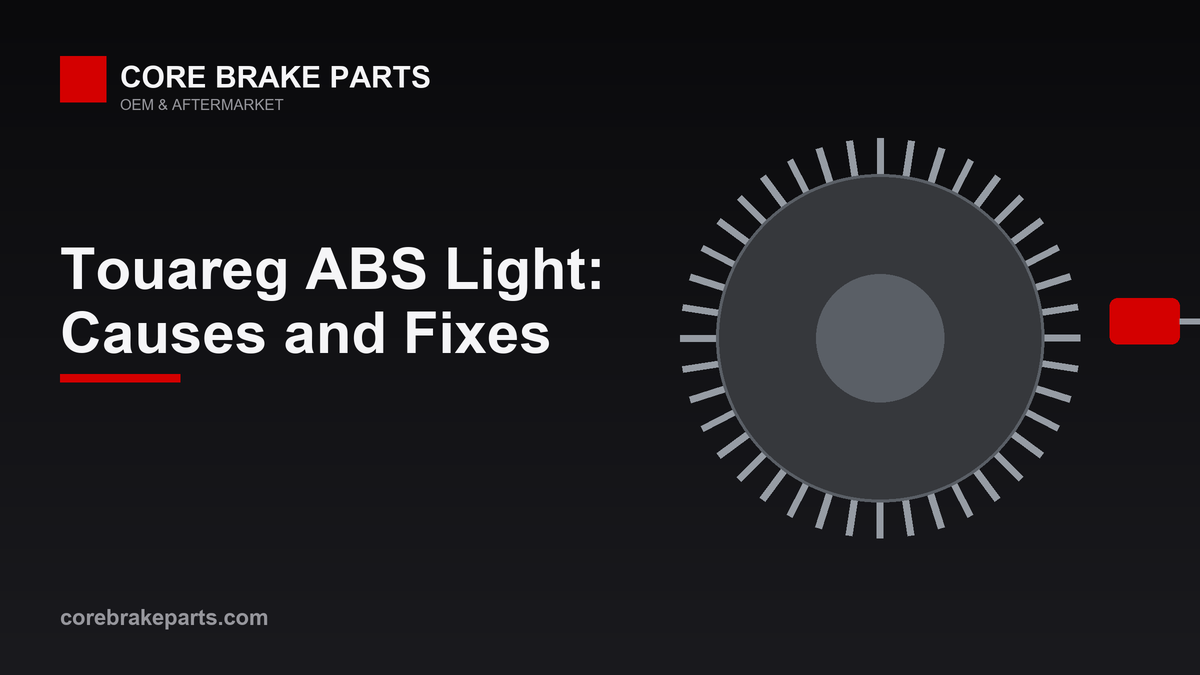 ABS warning light diagnosis guide for the 2006-2010 Volkswagen Touareg