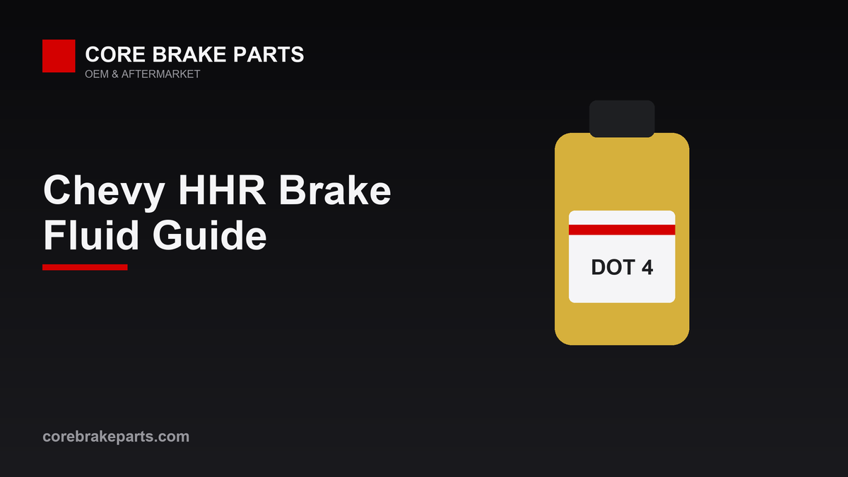 DOT 3 brake fluid for the 2006-2011 Chevrolet HHR