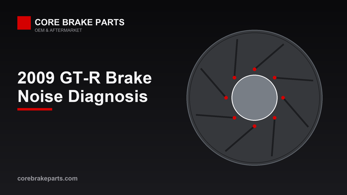 Two-piece floating brake rotor like the one used on the 2009 Nissan GT-R