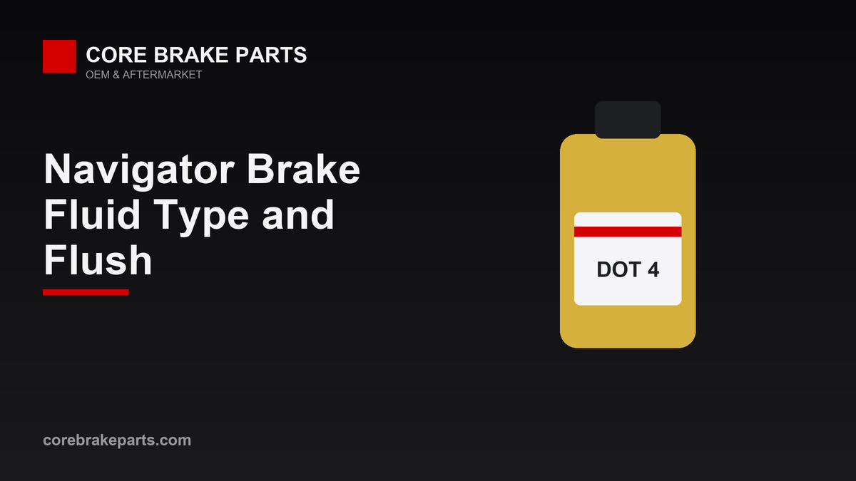 Brake fluid reservoir and DOT 4 LV fluid guide for the 2010-2017 Lincoln Navigator
