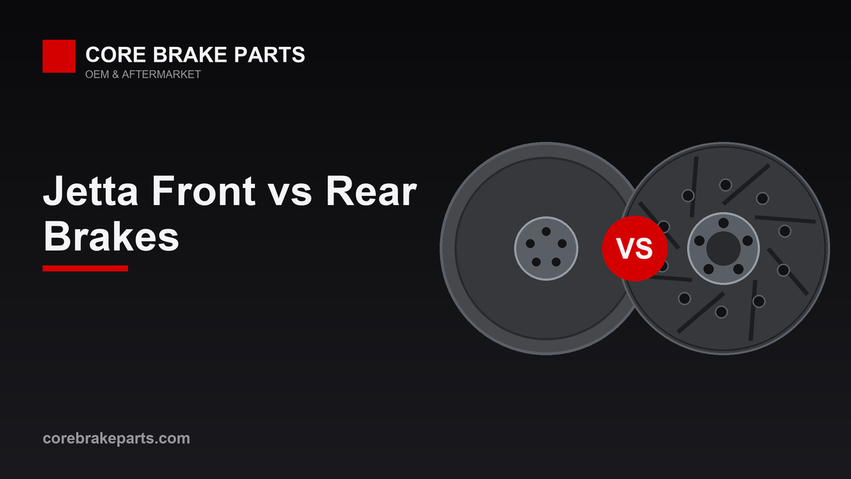 Drum versus disc rear brakes on the 2011-2018 Volkswagen Jetta