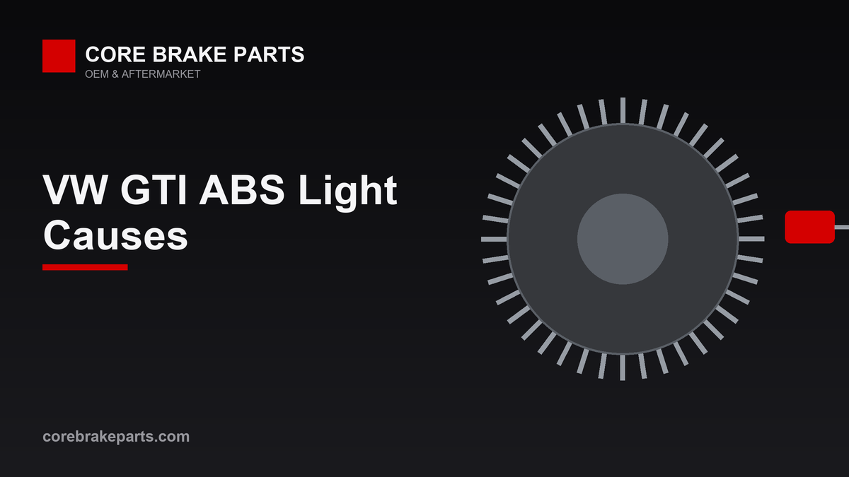 ABS warning light causes on a 2015-2018 Volkswagen GTI