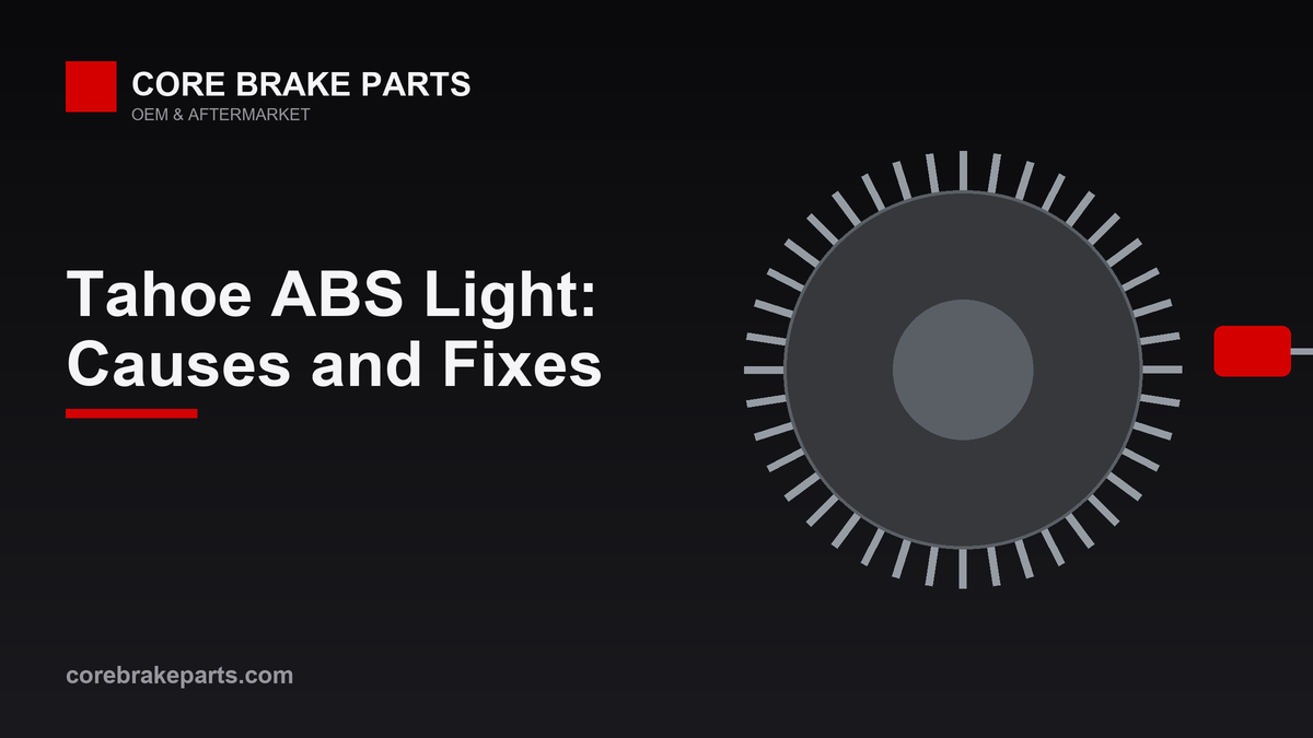 ABS warning light diagnosis guide for the 2015-2020 Chevrolet Tahoe