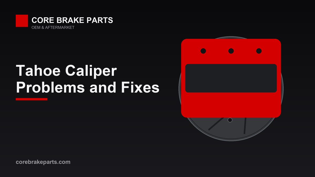 Brake caliper for a 2015-2020 Chevrolet Tahoe