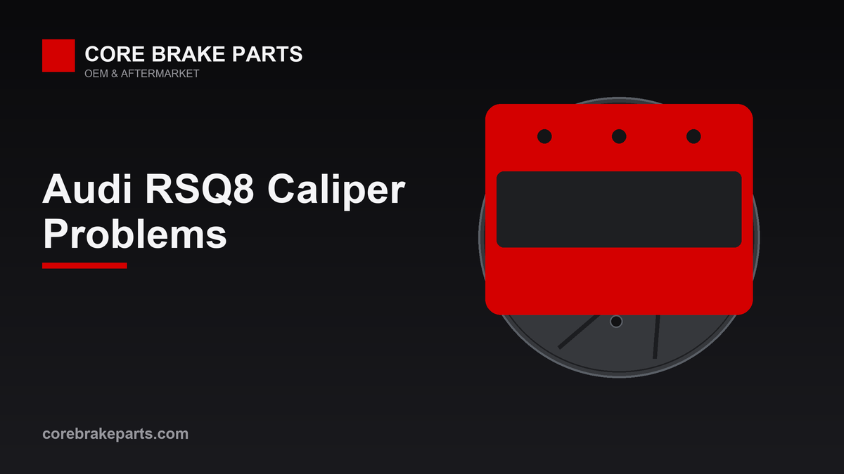 Illustration of a multi-piston brake caliper for the Audi RSQ8