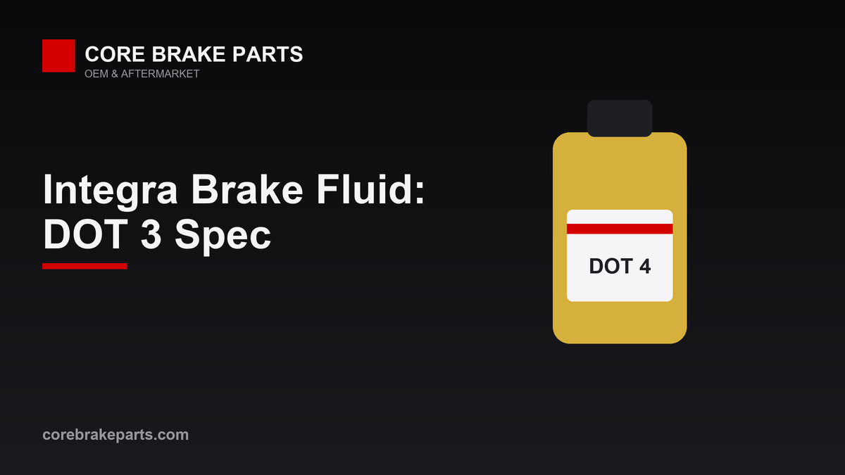 Brake fluid guide for the 2023-2024 Acura Integra
