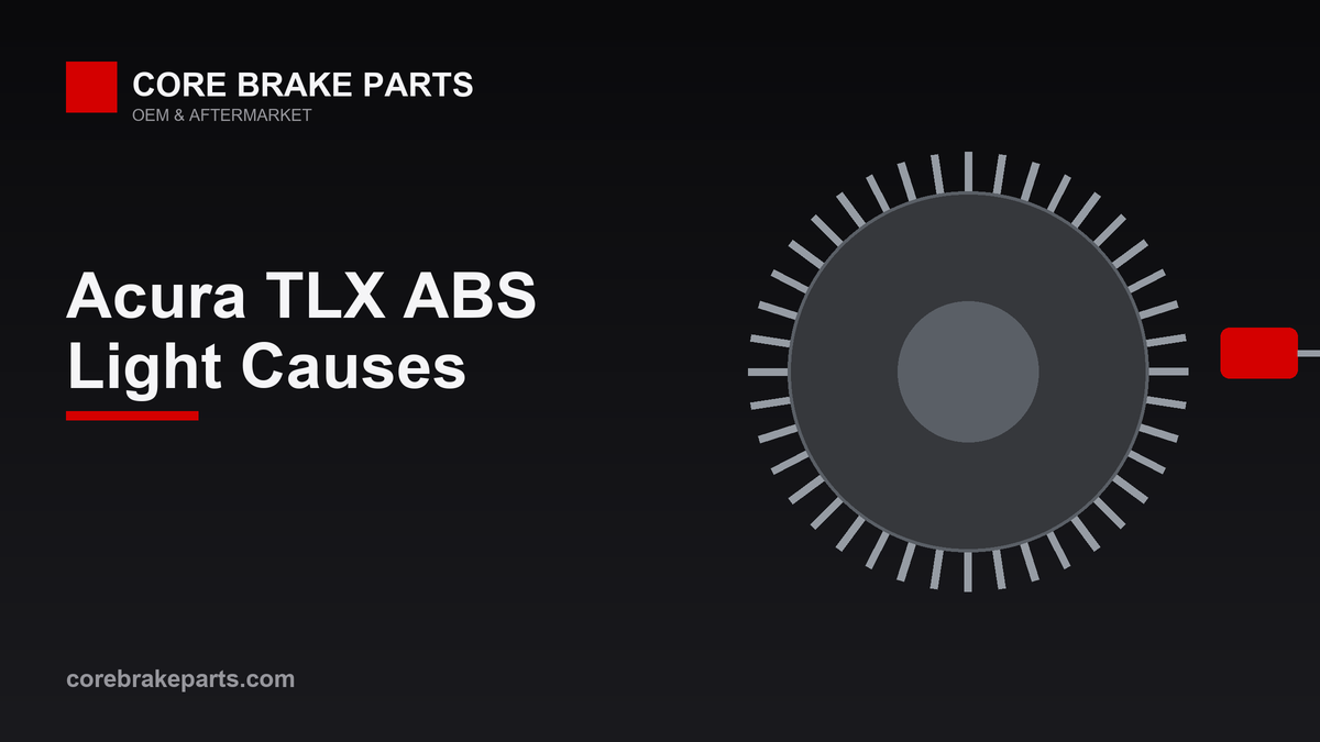 Acura TLX ABS warning light causes and fixes diagram
