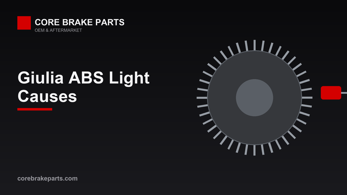 Alfa Romeo Giulia ABS warning light causes and fixes