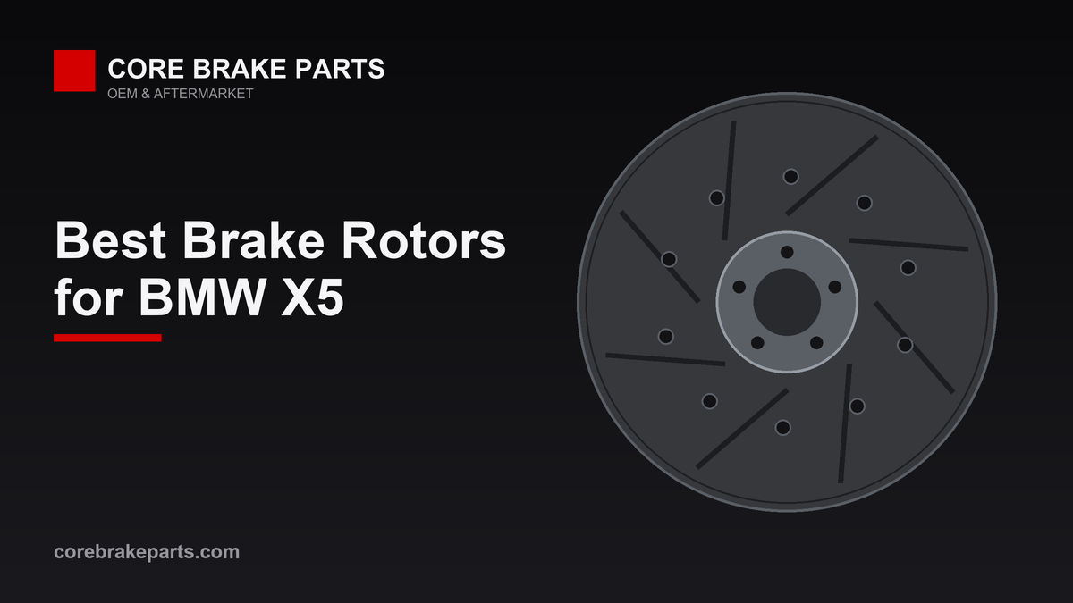 Best brake rotors for the BMW X5