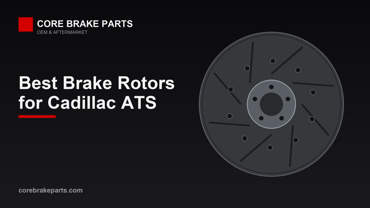 Best brake rotors for the Cadillac ATS