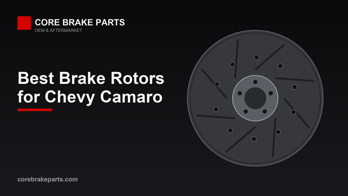 Best brake rotors for the Chevy Camaro