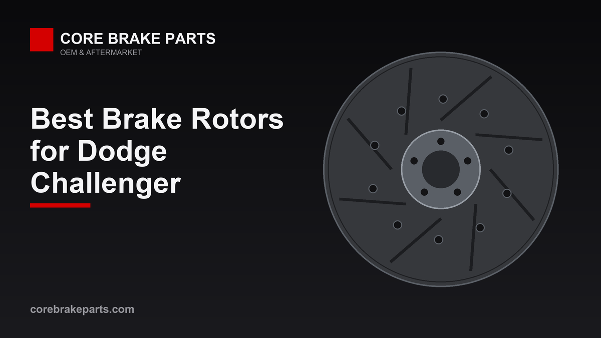 Best brake rotors for the Dodge Challenger