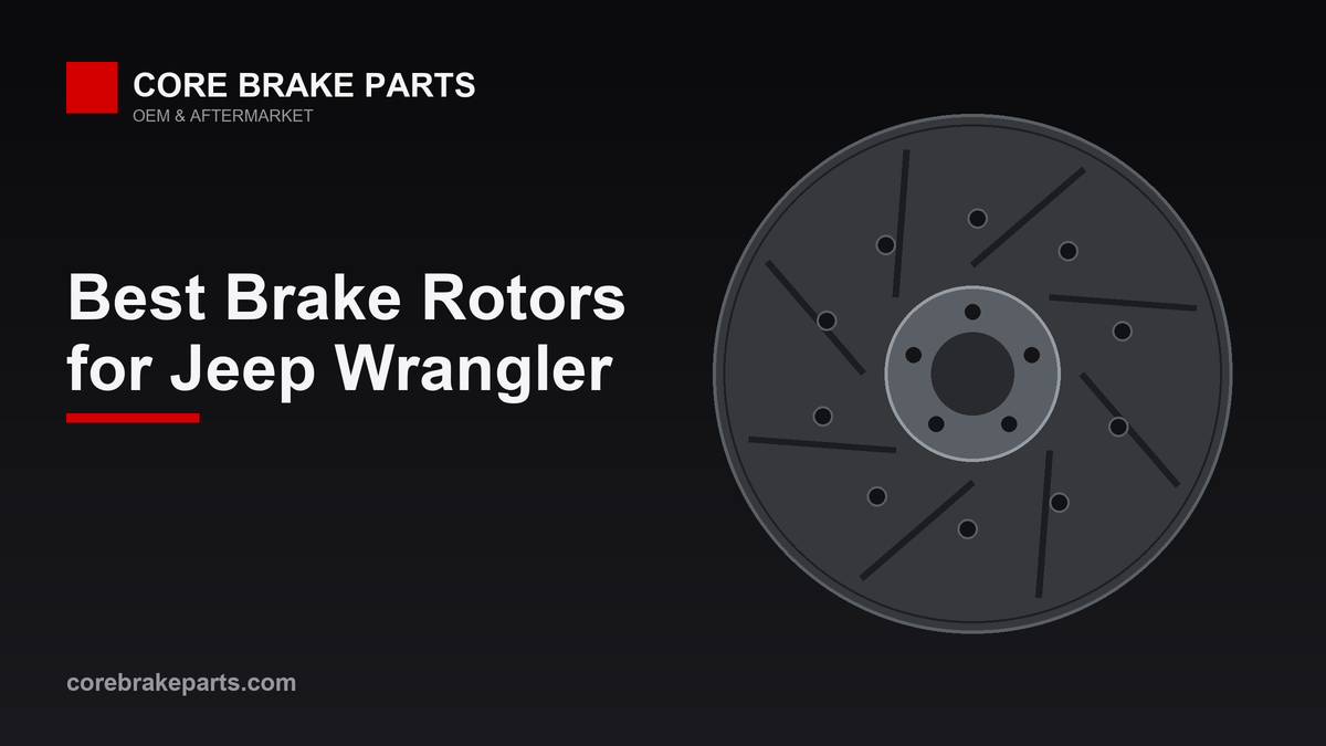 Best slotted brake rotors for the Jeep Wrangler