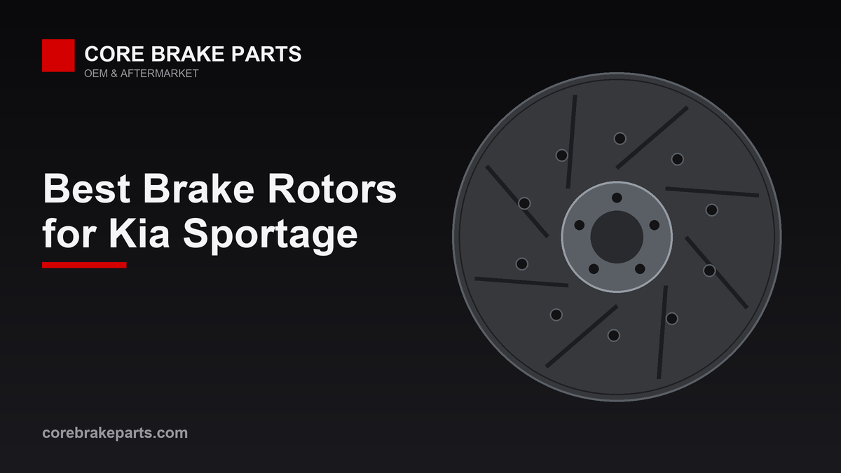 Best brake rotors for the Kia Sportage