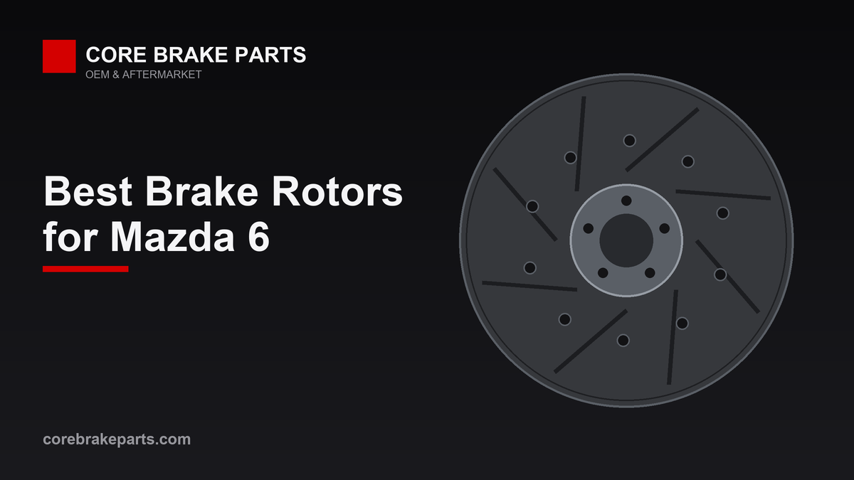 Best brake rotors for the Mazda 6