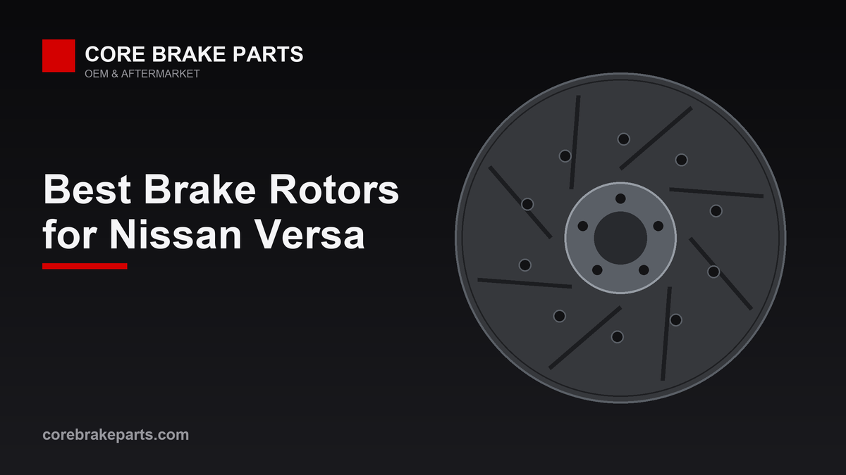 Best brake rotors for the Nissan Versa