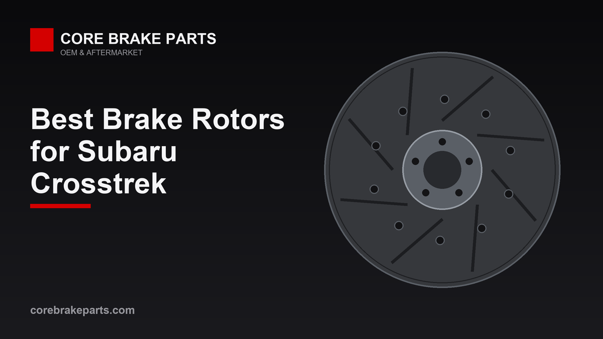 Best brake rotors for the Subaru Crosstrek
