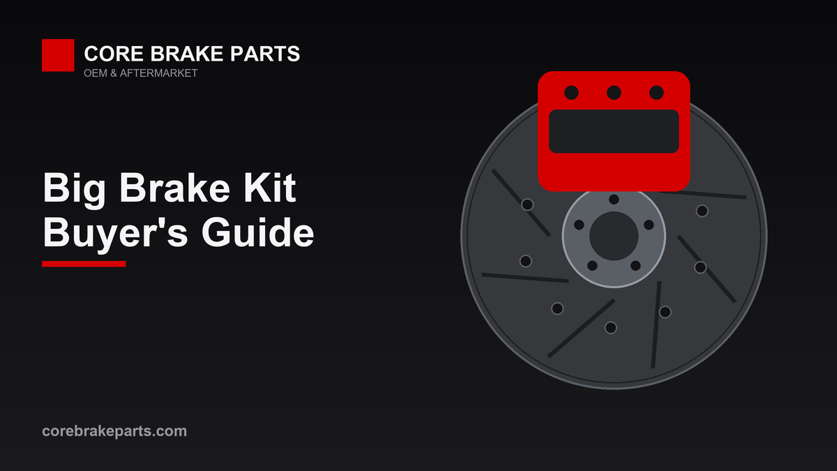 Big brake kit multi-piston caliper on a slotted rotor
