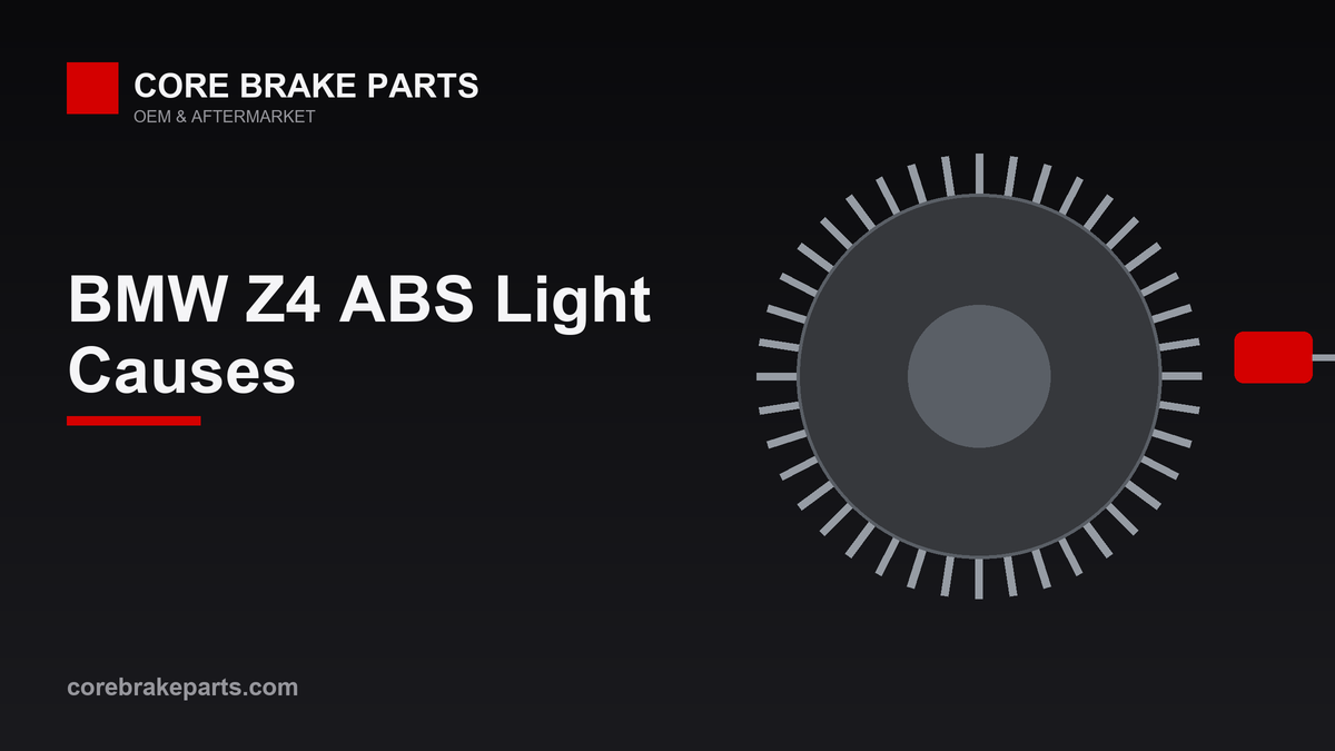 ABS warning light diagnosis for the 2003-2008 BMW Z4