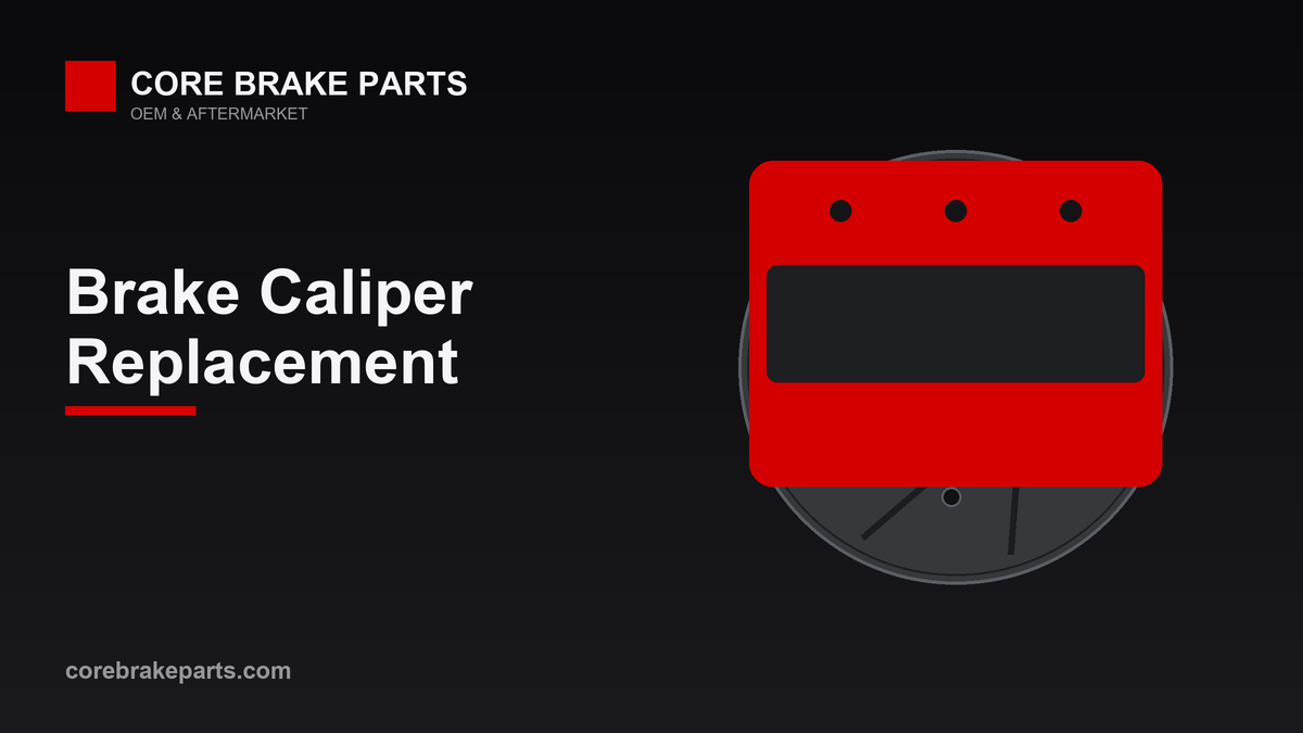 Brake caliper replacement cost and signs