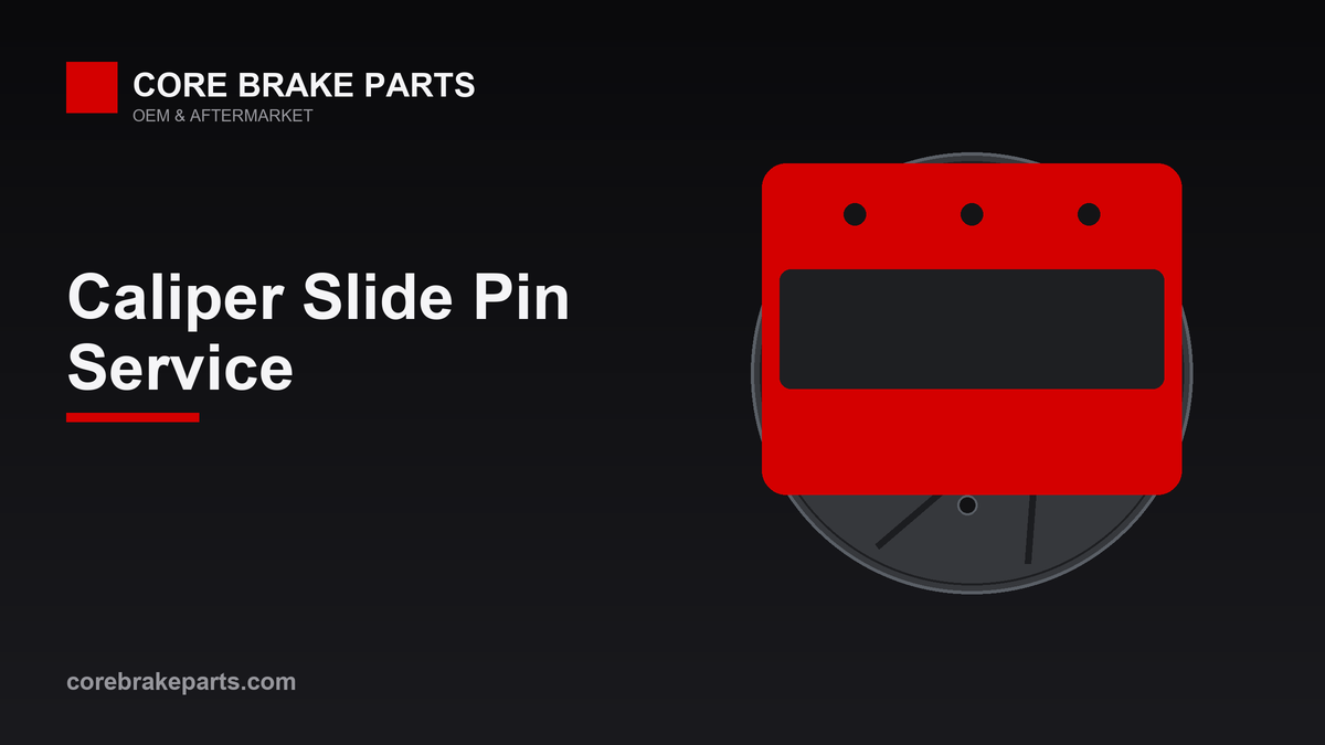 Cleaning and greasing brake caliper slide pins