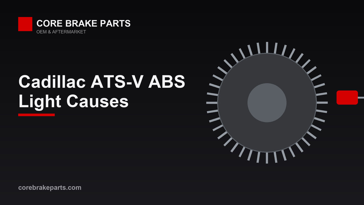 Cadillac ATS-V ABS warning light causes and fixes guide