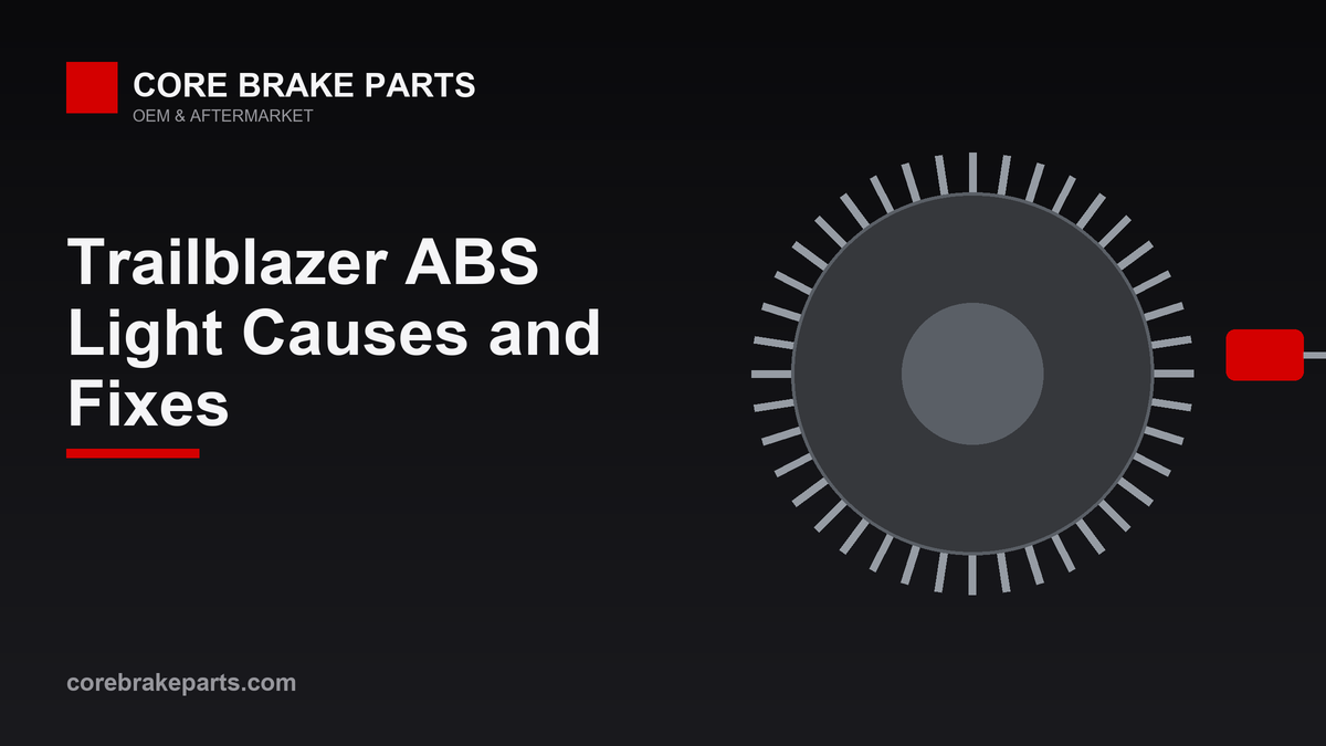 Chevrolet Trailblazer ABS warning light causes and fixes