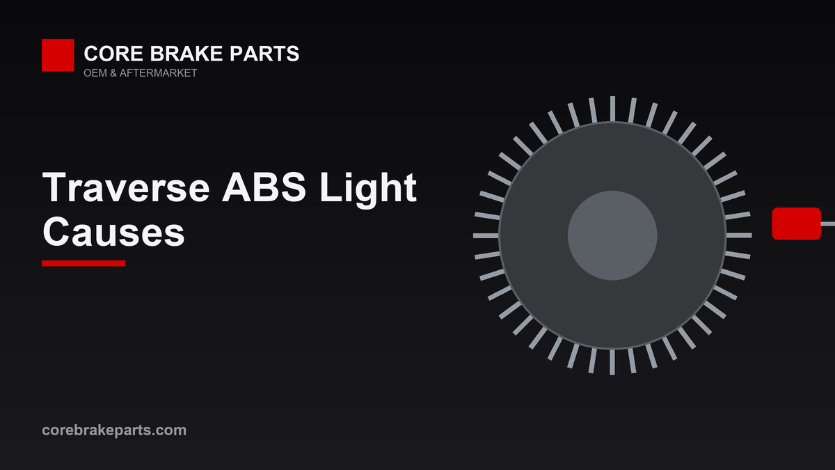 ABS warning light causes on a 2018-2023 Chevrolet Traverse