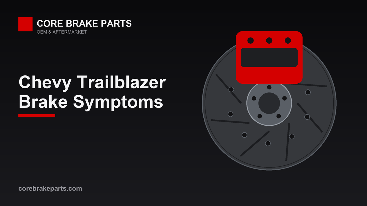 Common brake problems on the Chevy Trailblazer
