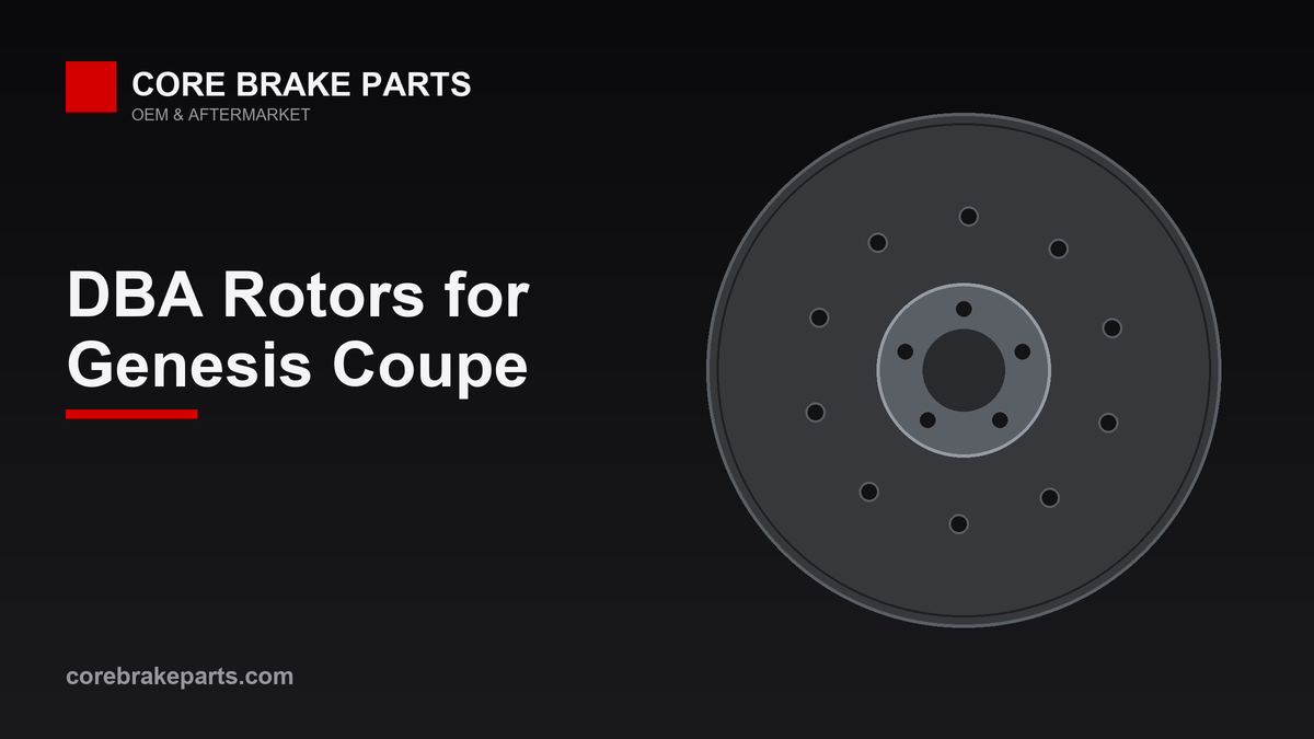 DBA 4000 Series T3 slotted brake rotor for the Hyundai Genesis Coupe Brembo package