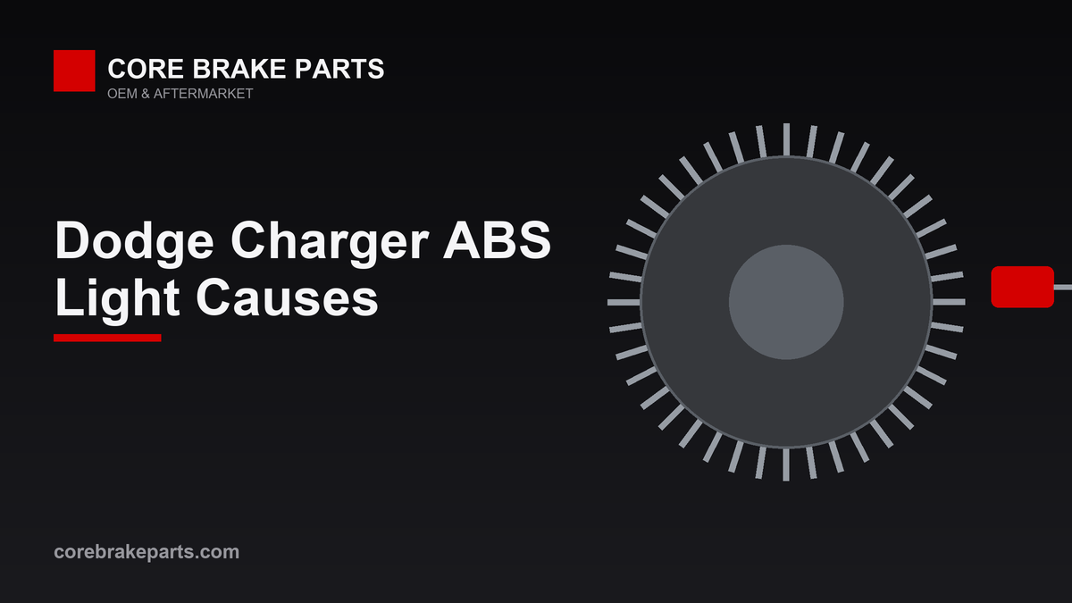 Dodge Charger ABS warning light causes and fixes diagram