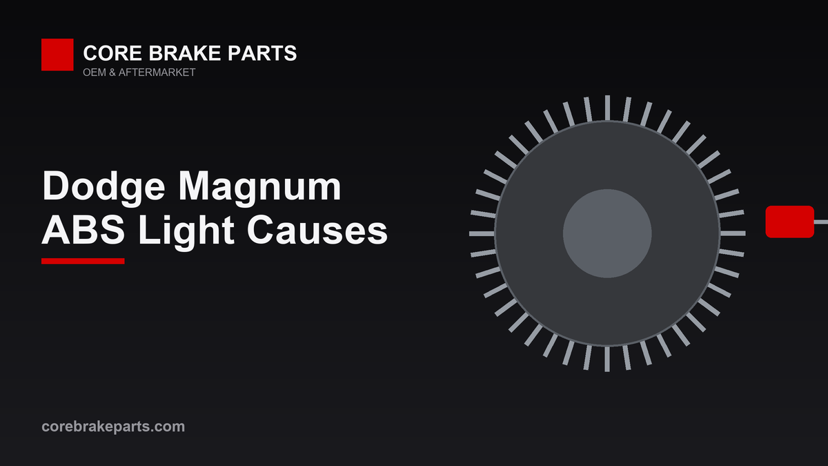 Dodge Magnum ABS warning light causes and fixes