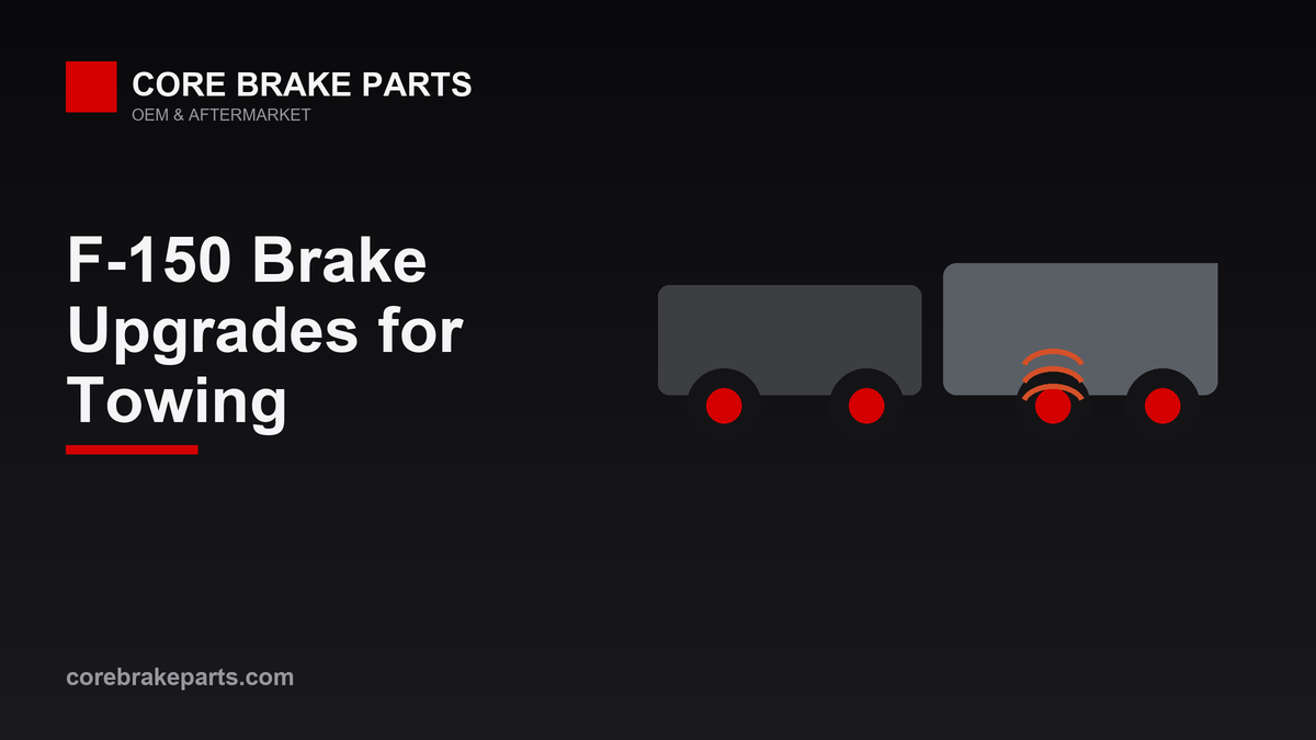 Ford F-150 towing brake upgrade guide graphic