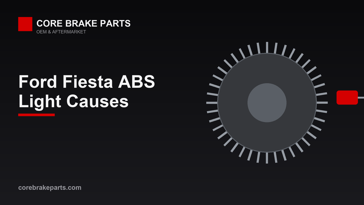 Ford Fiesta ABS warning light causes and fixes diagram
