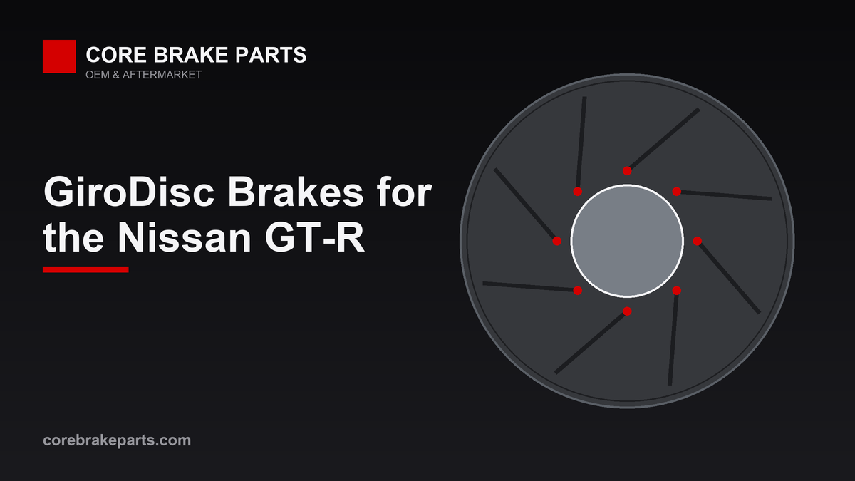 Two-piece floating brake rotor for the Nissan GT-R R35