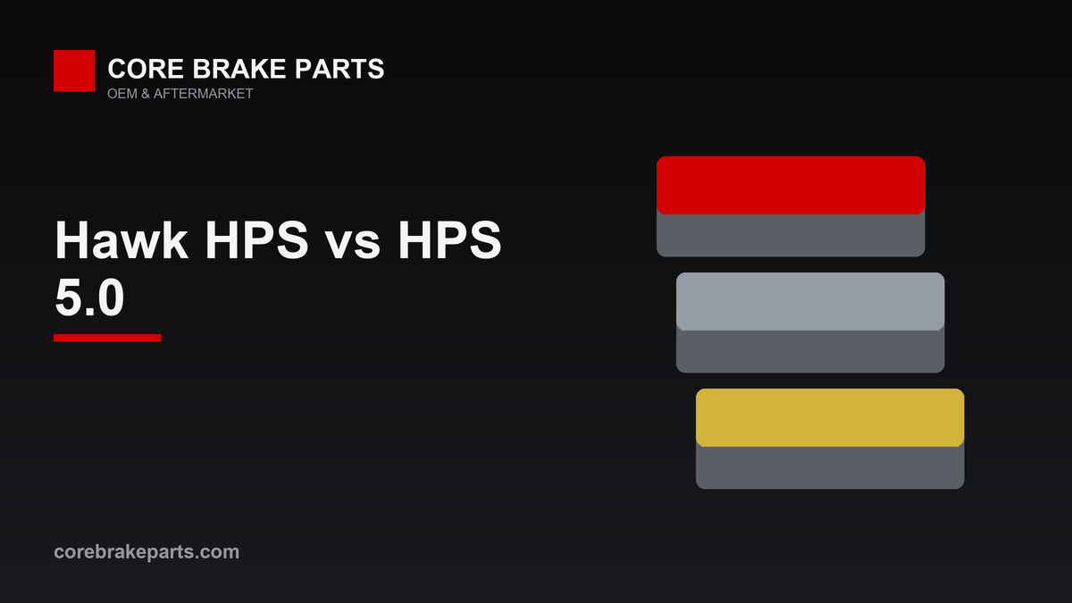 Hawk HPS and HPS 5.0 street performance brake pads