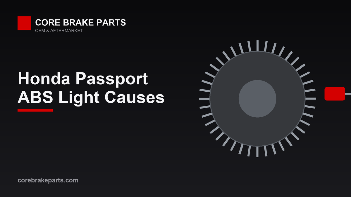 ABS warning light causes on the 2019-2023 Honda Passport