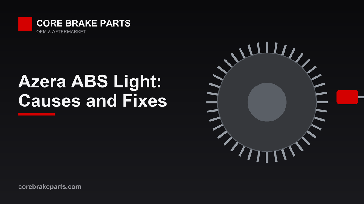 ABS warning light diagram for the 2006-2011 Hyundai Azera brake system