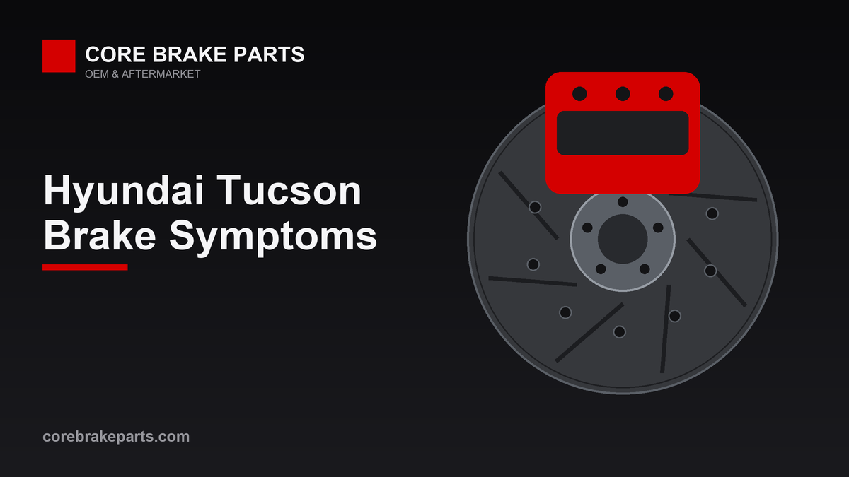 Common brake problems on the Hyundai Tucson