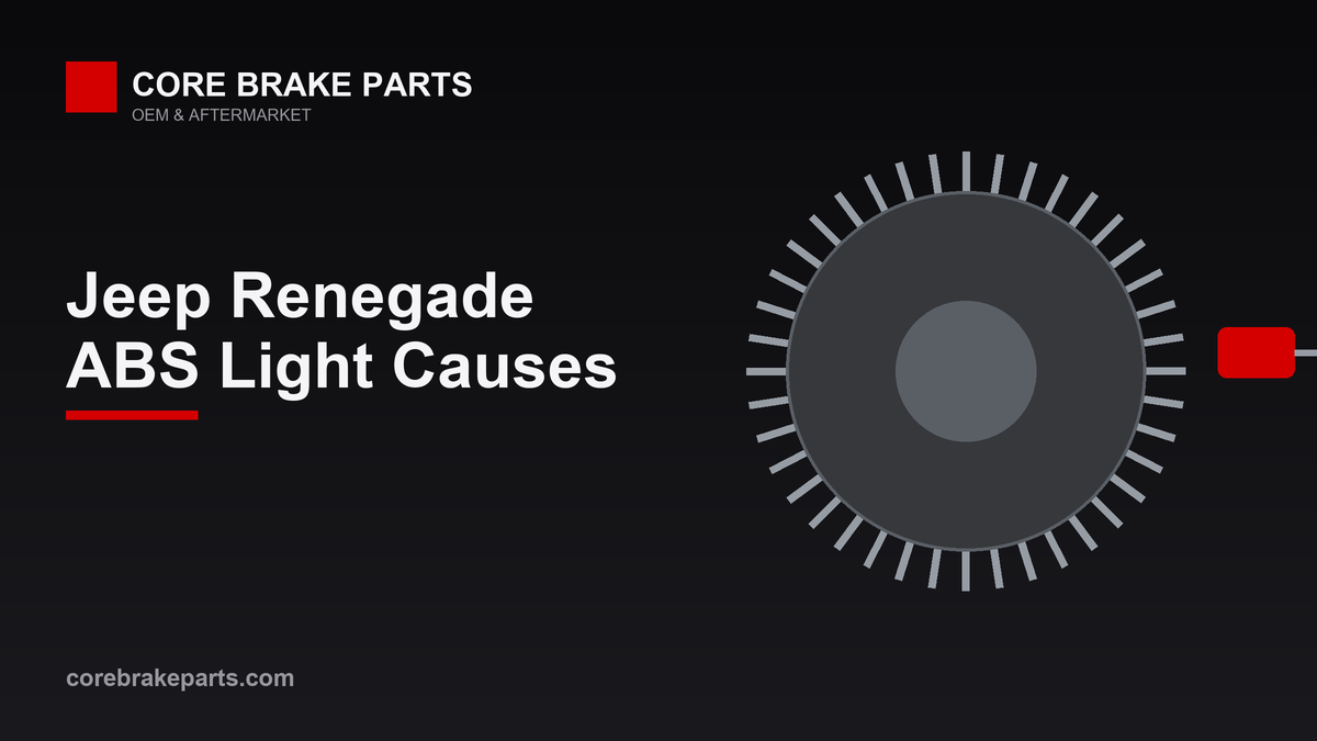 Jeep Renegade ABS warning light causes and fixes diagram