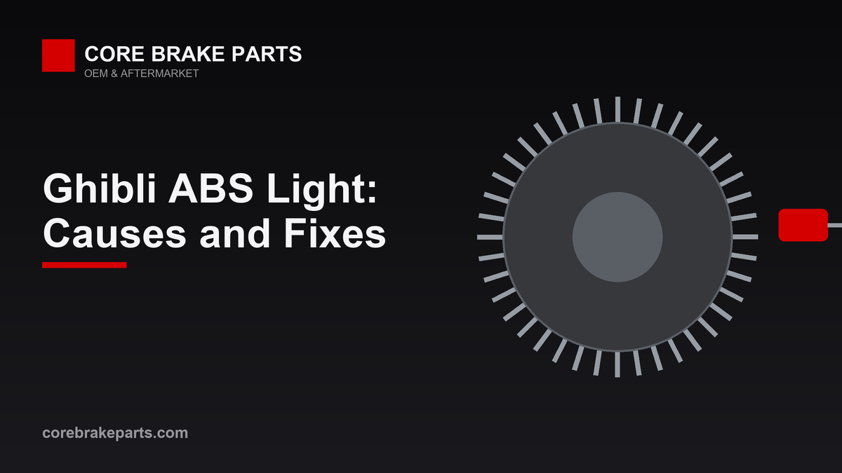 ABS warning light causes on a 2014-2016 Maserati Ghibli