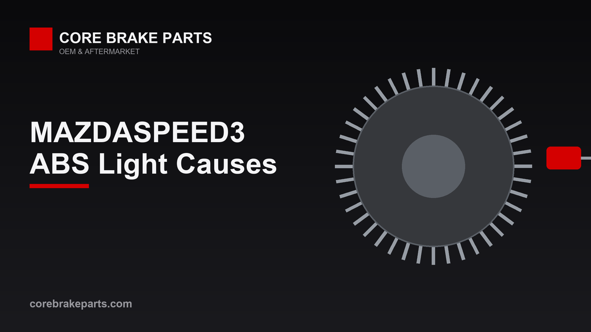 MAZDASPEED3 ABS warning light causes and fixes