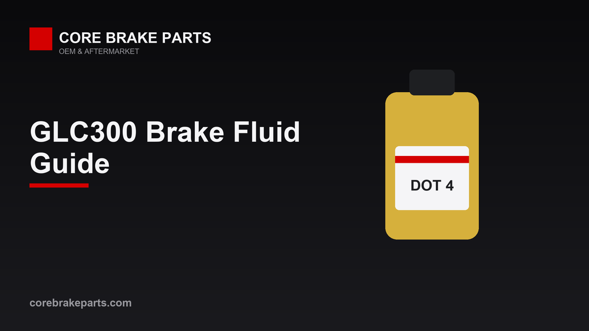 Brake fluid guide for the 2016-2022 Mercedes-Benz GLC300