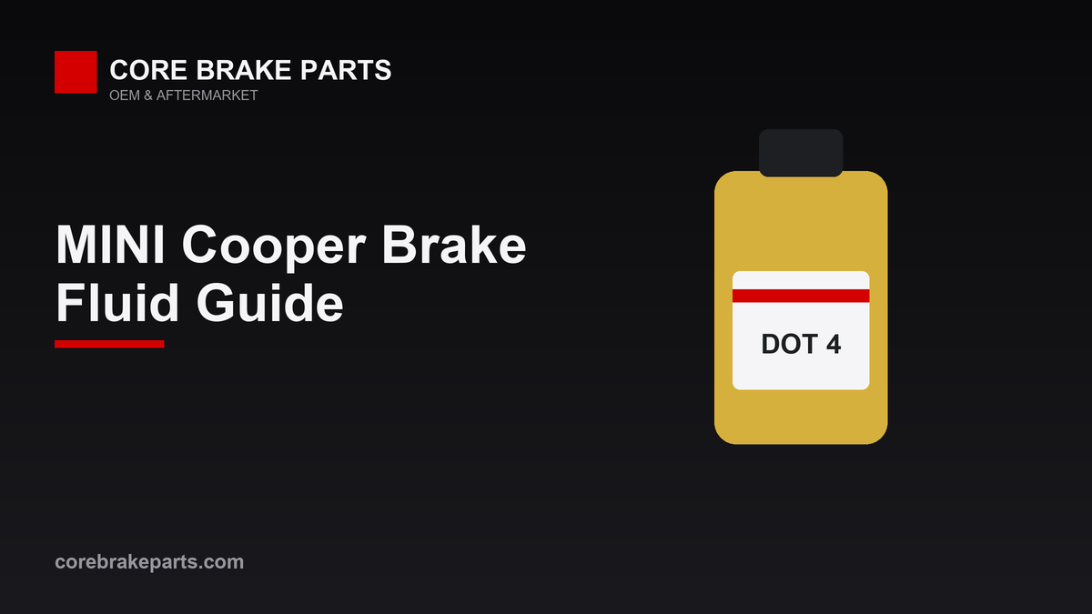 Brake fluid guide for the 2014-2022 MINI Cooper